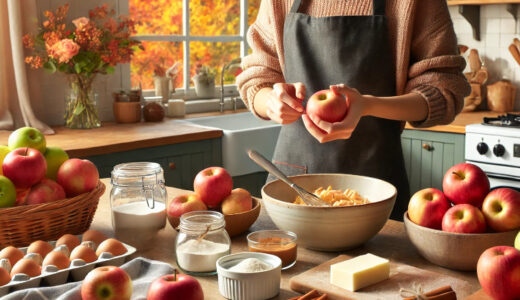 秋の味覚を楽しむ　リンゴを使った季節の料理レシピ集