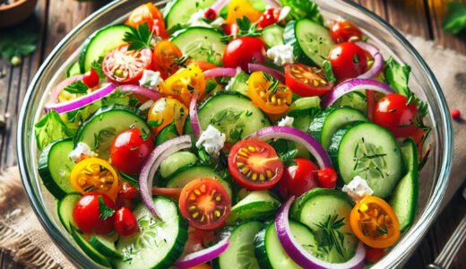 簡単で美味しいキュウリサラダレシピ　新鮮な味わいを楽しもう