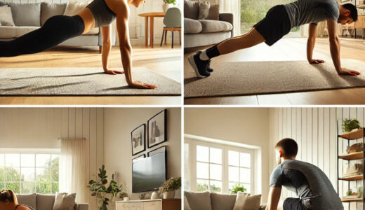 初心者必見！自宅で簡単に始められる筋トレメニュー4選