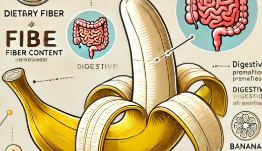 バナナでスッキリ！バナナの食物繊維と消化促進効果