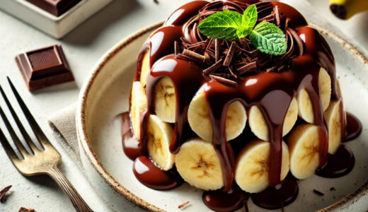 バナナとチョコレートのデザートレシピ：簡単で美味しいスイーツの作り方