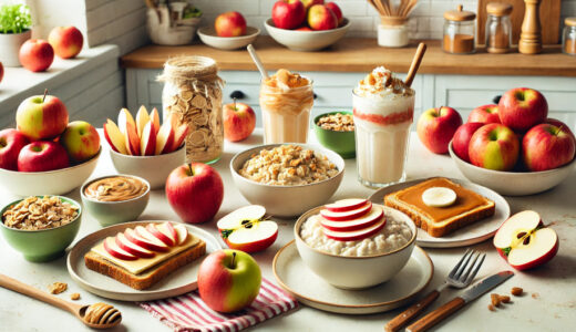 リンゴを使った朝食レシピ：健康的でおいしい朝の始まり