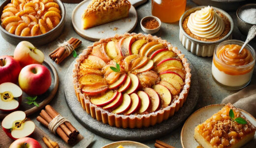 魅力的なリンゴを使ったデザートレシピ　簡単で美味しい家庭料理