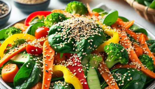 ゴマを使ったベジタリアンレシピ　健康と美味しさを両立する料理