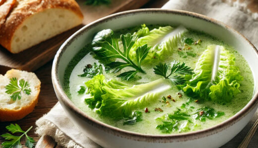 レタススープレシピ　簡単で美味しいヘルシースープの作り方