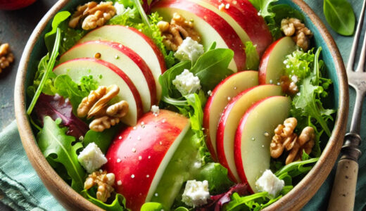 リンゴを使ったサラダレシピ　フレッシュでヘルシーな一品