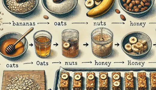 バナナを使ったエネルギーバーの作り方　健康的で簡単なレシピ