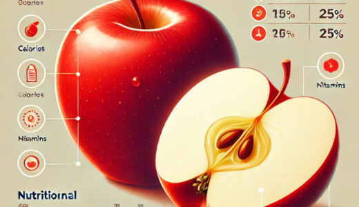 リンゴのカロリーと栄養成分を徹底解説！健康に良い理由とは？