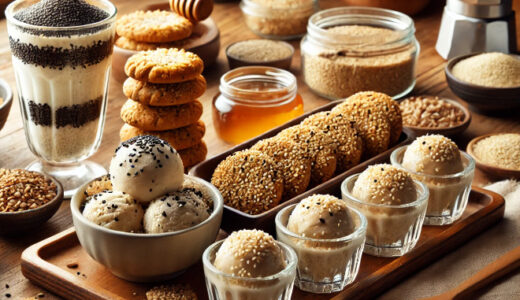 ゴマを使ったスイーツレシピ　簡単で美味しいゴマのデザート