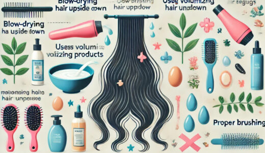 髪のボリュームアップ方法　簡単で効果的なテクニックと自然なケア法