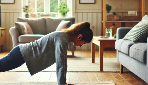 自宅で簡単！リビングでできる運動メニュー