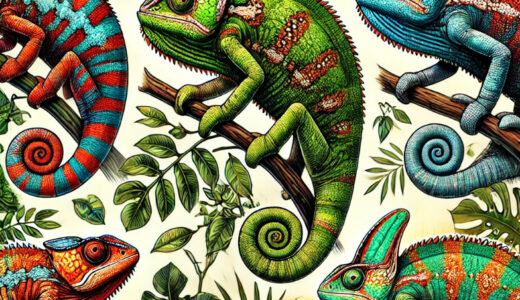 人気のカメレオンの種類　カラフルな世界を覗いてみよう