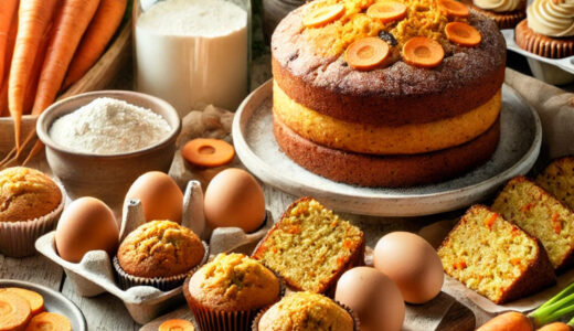 魅力的なニンジンを使ったお菓子のレシピ