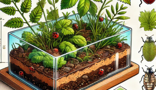 テントウムシの飼育環境　初心者でも簡単にできるテントウムシの育て方