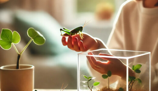 バッタの飼育方法　初心者でも簡単にできる観察ガイド