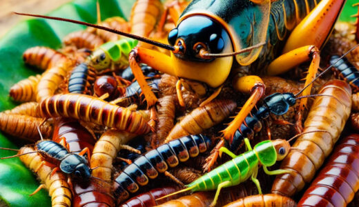 爬虫類の餌に最適な昆虫とは？初心者でも安心の選び方と与え方